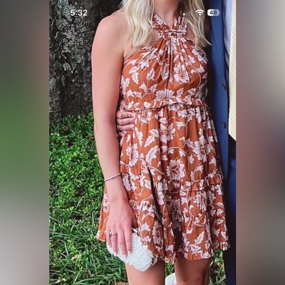 Anthropologie Floral Dress